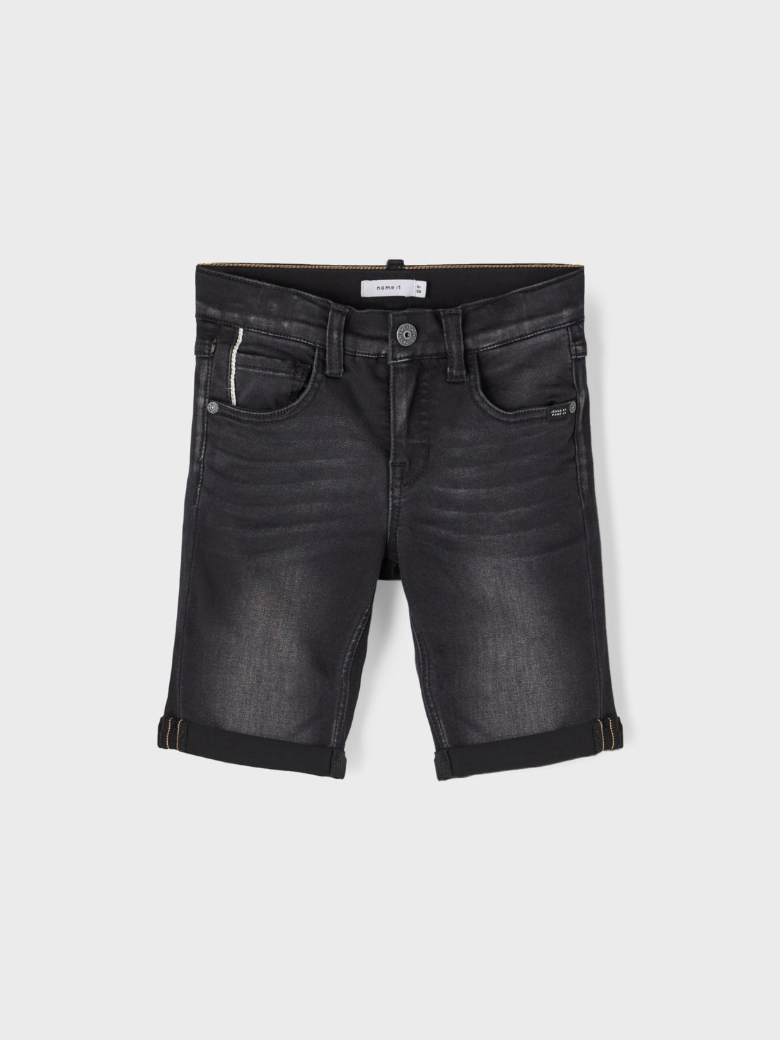 NKMTHEO Shorts - Black Denim